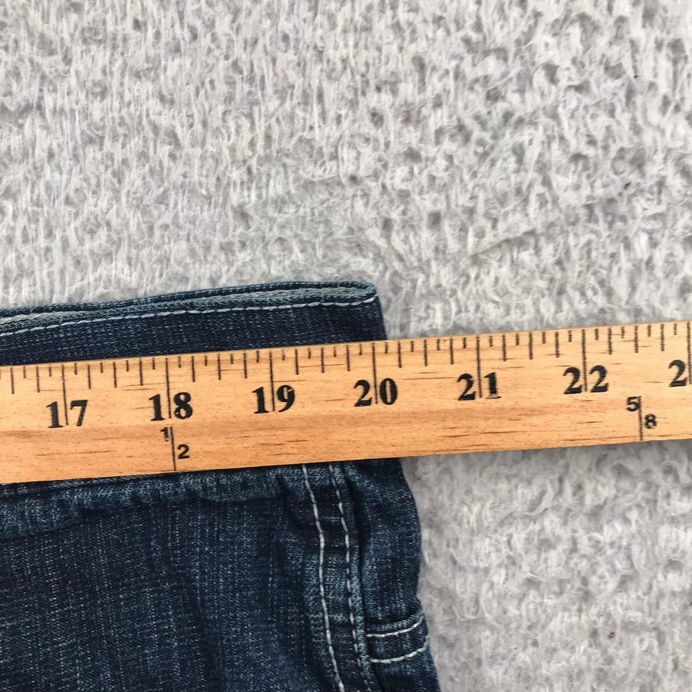 Southpole Jeans Mens 40x33 Dark Wash Relaxed Wide Leg Y2K Streetwear Brown Tab